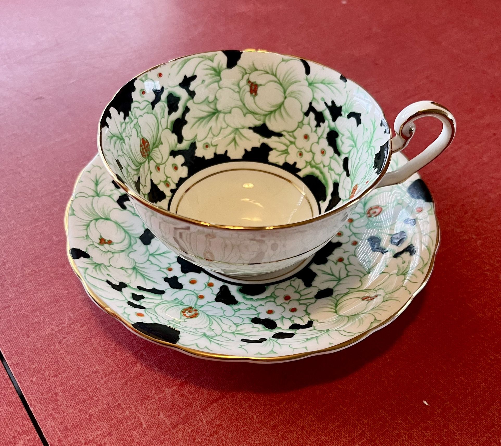 1930’s Victoria Cartwright and Edwards Bone China Teacup & Saucer