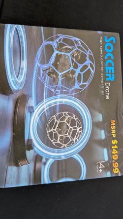 soccer ball drone