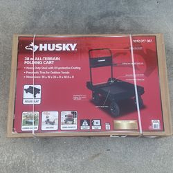 Husky 38in All Terrain Folding Cart
