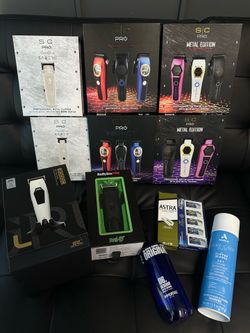 Clipper and barber essentials