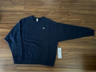 Alo Navy Crewneck