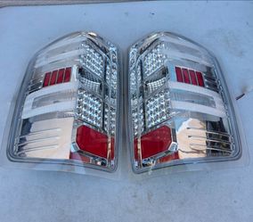 14-18 Chevrolet Silverado LED Taillights Luces Traseras Calaveras Focos Luces Chevy Tail Lights