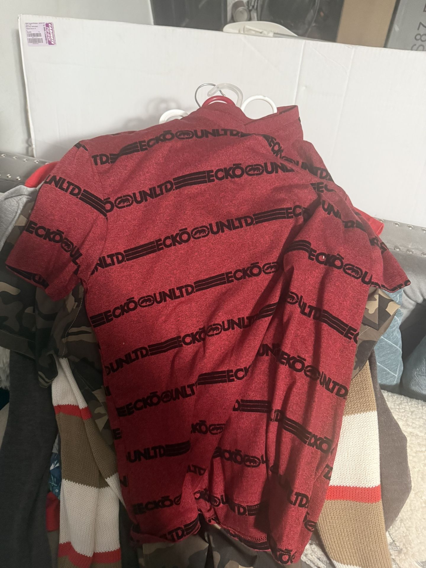 Men Shirts 10 pcs Size L