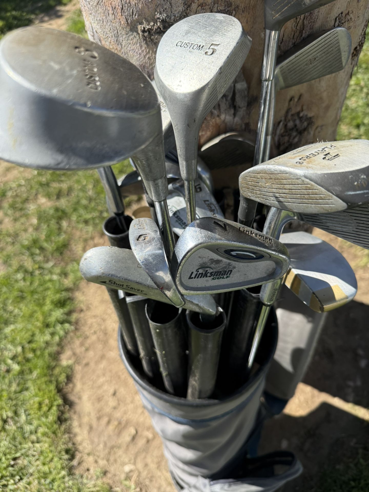 Linksman Golf Clubs Set And Misc Clubs