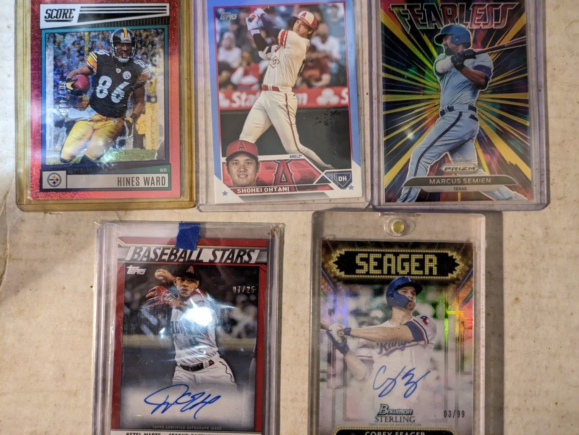 Numbered Card Lot