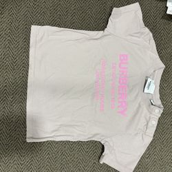 Burberry t Shirt - toddler Size 2Y