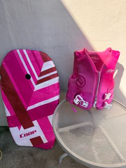 Coop Bodyboard and O'Brien Life Vest Set