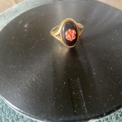 Avon Midnight Rose Ring 