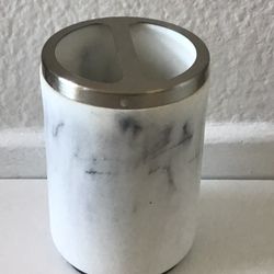 Marble Toothbrush Holder 