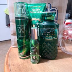 Bath And Body Works $35 4 PC Vanilla Bean Noel