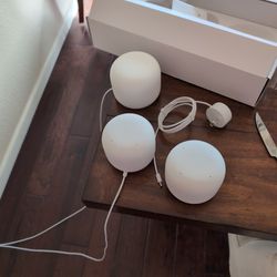 Google Nest Wifi Set Of 3 (2 Hubs + 1 Router)