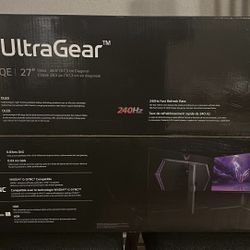LG Gamer Monitor 27 In 