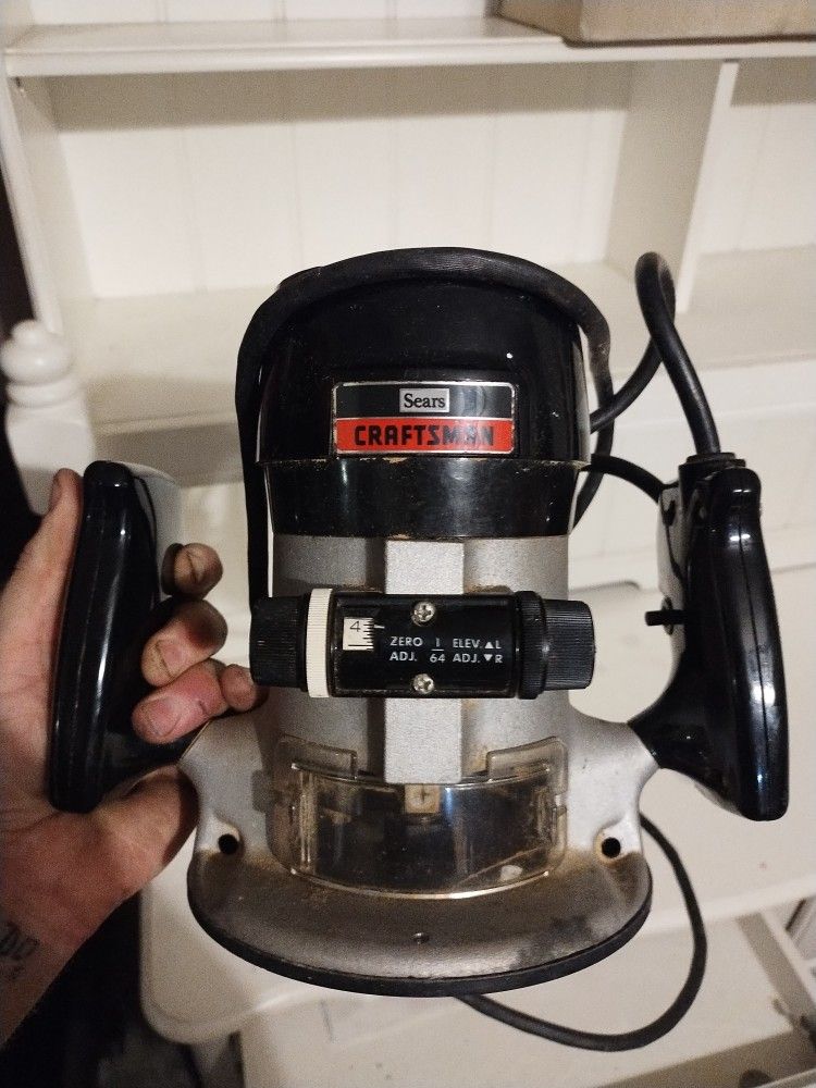 Vintage Sears Craftsman Double Insulated Router
