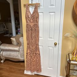 Miss ORD - Rose Gold -Women’s Dress- Small Size 4
