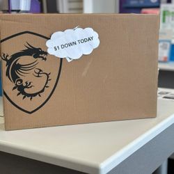 MSI GF63 Gaming Laptop - Pay $1 DOWN AVAILABLE - NO CREDIT NEEDED