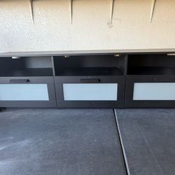 IKEA BRIMNES TV Stand With 3 Drawers 