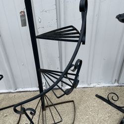Vintage Iron Plant Stand