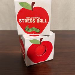 2 Apple Squeezy Stress Balls 