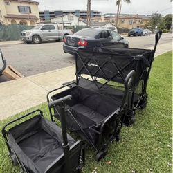 Wagon, Camper Van, Camper car, Collapsible Folding Wagon Cart 