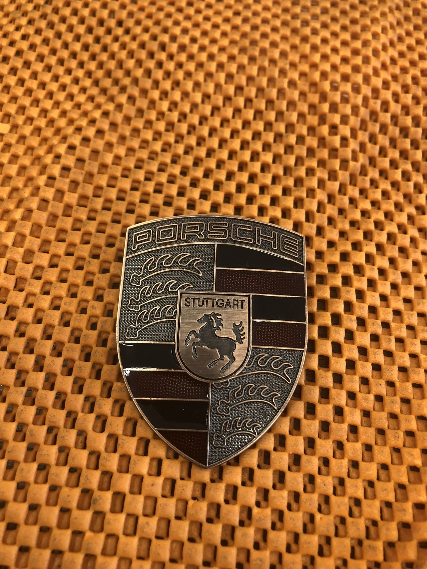 1 Logo Emblem Porsche Front Hood Few Option To Choose Free Shi