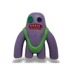 Fuggler 2.5" purple wrestler mini figure