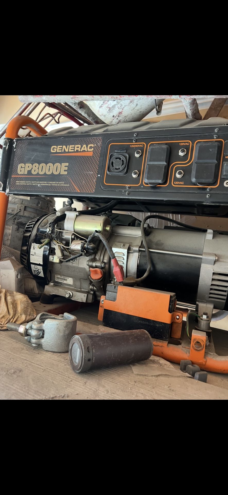 GENERAC GP8000E Generator