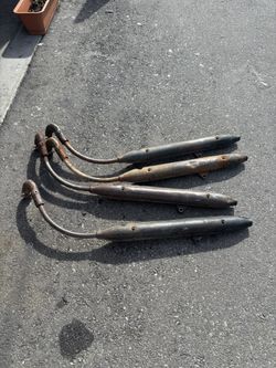 Honda cT90 CT110 Exhaust Pipes 