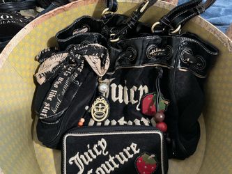 Vintage Juicy couture strawberry daydreamer  purse and wallet