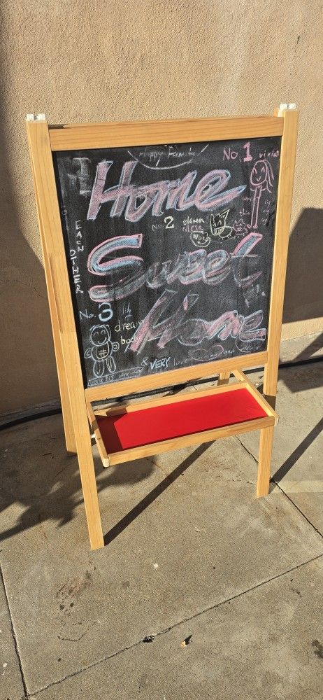 Chalkboard and white board kids toddlers