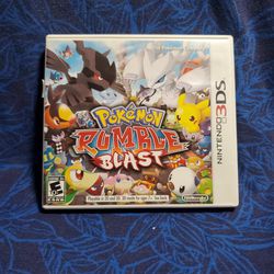 Pokemon Rumble Blast for Nintendo 3DS