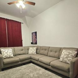 Left Arm Facing Sectional For Quick Sale