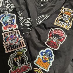 One Piece Black Bomber Jacket