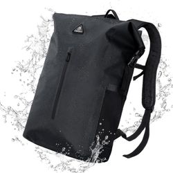 HAIMONT Dry Backpack, Waterproof TPU Bag, for Kayaking, Boating, Rafting - Black, 30L (NEW)