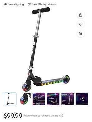 Scooter With Lights