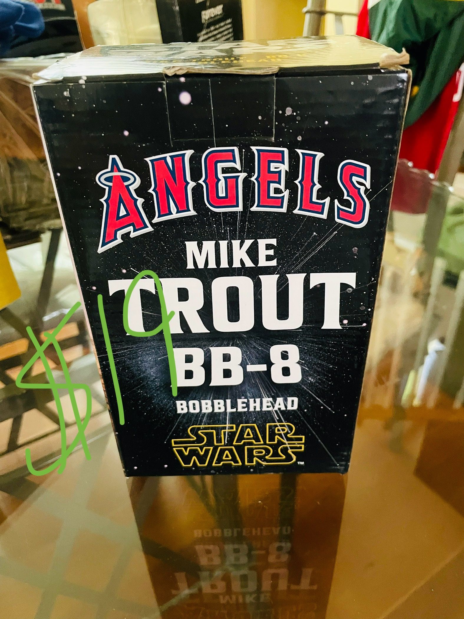Mike Trout BB-8 Star Wars Bobblehead Collectibles La Angels