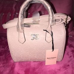 JUICY COUTURE Dusty Blush Satchel