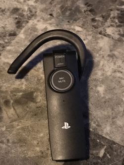 Bluetooth PlayStation headset with charger