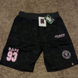 30th Anniversary Bape Shorts Messi Collab