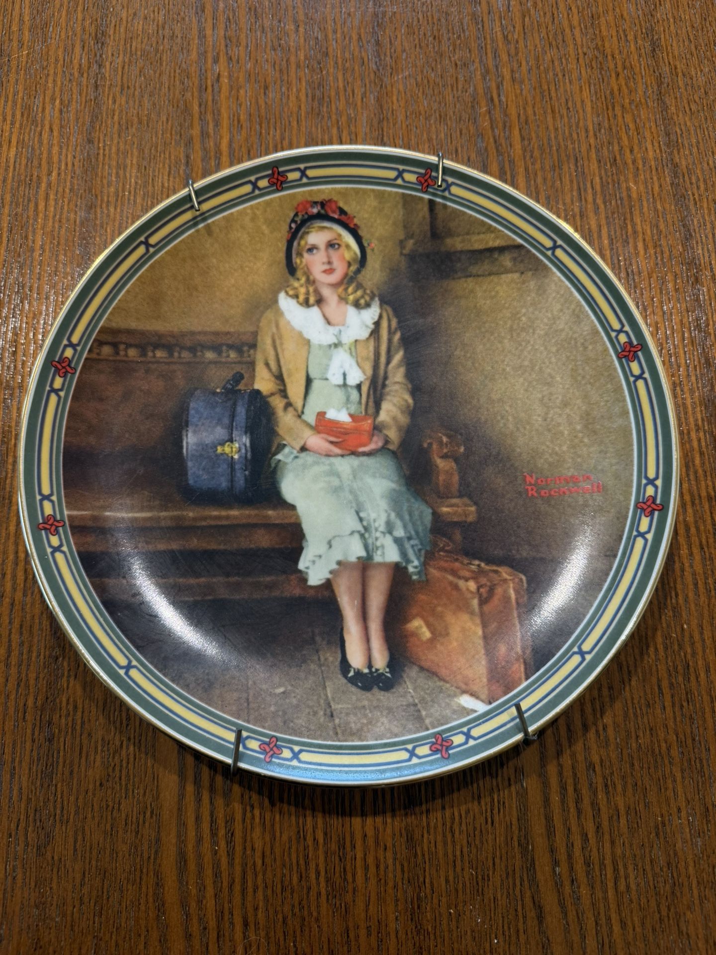 Norman Rockwell Vintage Plate