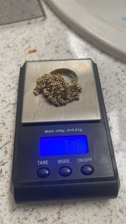 Gold necklace