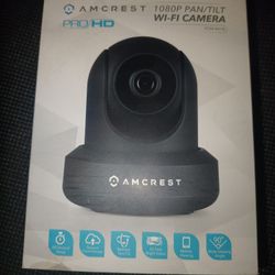 AMCREST PRO HD WI-FI Camera Model IPM-814B New Open Box Never Operated