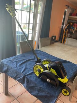 Ryobi Cordless Electric Lawn Mower 40 v tool only