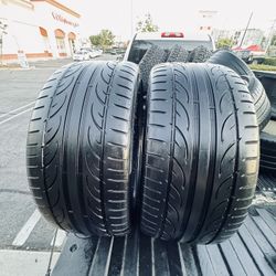 255/35/20 Hankook Ventus V12 Evo2 80-90% Tread (2)