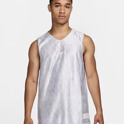 Nike Kobe Dri-FIT White Reversible Jersey  2XL