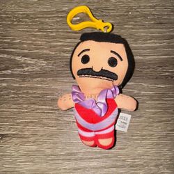 Bob's Burgers Trapeze Bob 4-Inch Clip-On Plush Toy