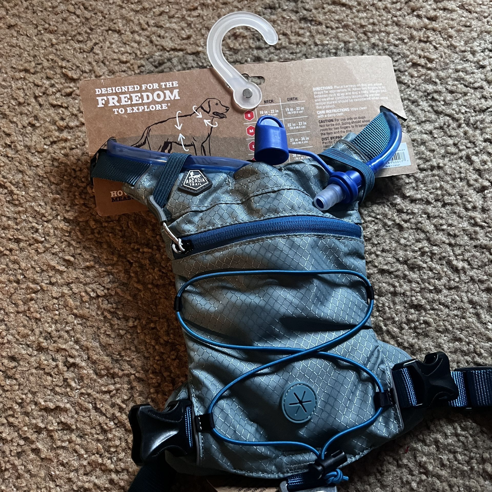Dog Water Bladder Harness - Medium