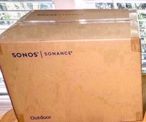 Sonos Sonance Outdoors Architecture Passive Speakers Black.  Brand New.  Includes Warranty.  Come pick up a pair.