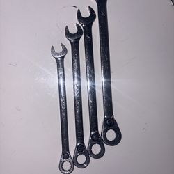 Snap-On 4Pc Ratcheting Wrench Set
