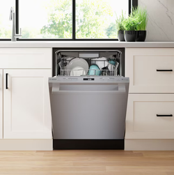Bosch 800 Series 24-in Top Control Built-in Dishwasher ( Stainless steel ) With Third Rack, PowerControl and CrystalDry , 42-Decibel