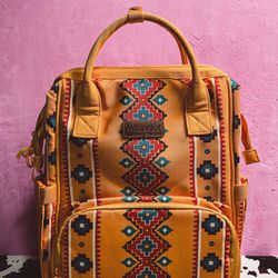 Wrangler Aztec Printed Callie Backpack